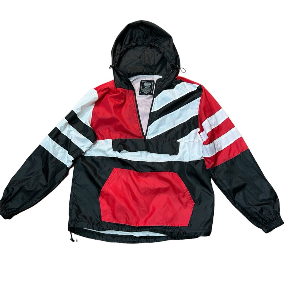 Bleeker Mercer Windbreaker Jacket Medium Pullover Track Jacket